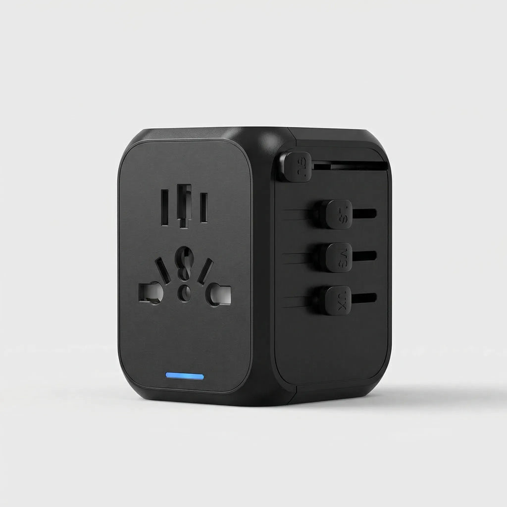 Navando Universele Reisadapter met 4 USB en USB-C