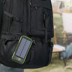 Solar Powerbank met Digitaal Display en Zaklamp 200000mAh